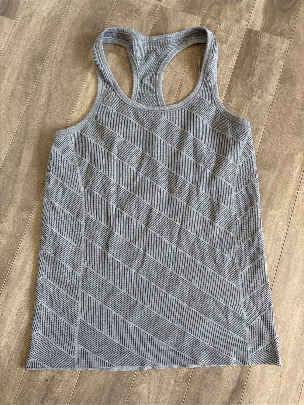 Lululemon Grey Swiftly Tech Racerback Tank Top